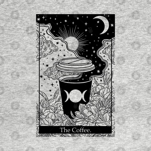 Tarot card the Coffee by OccultOmaStore